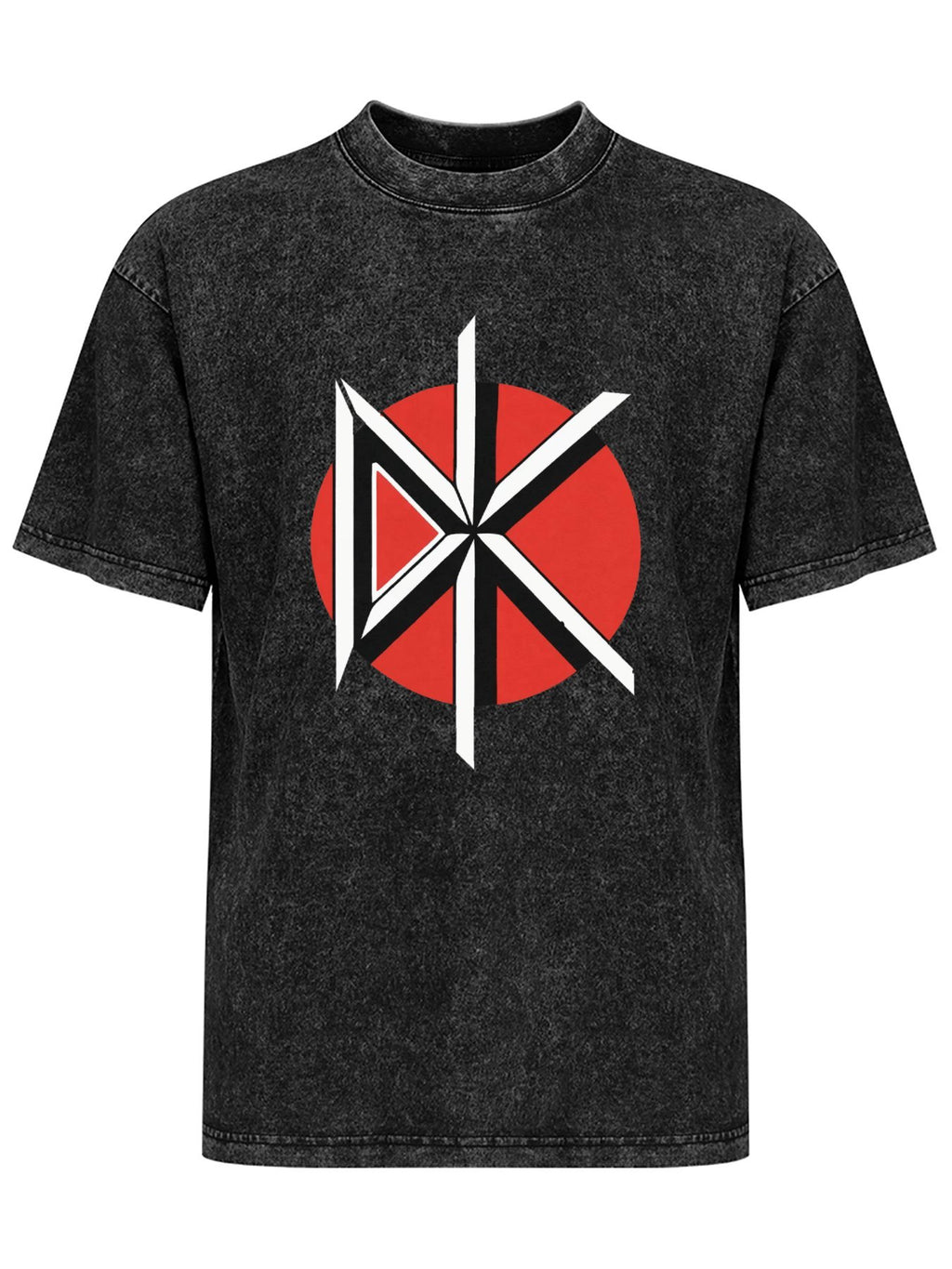 Vintage Washed Dead Kennedys Red Circle Logo Graphic T-Shirt
