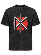 Vintage Washed Dead Kennedys Red Circle Logo Graphic T-Shirt
