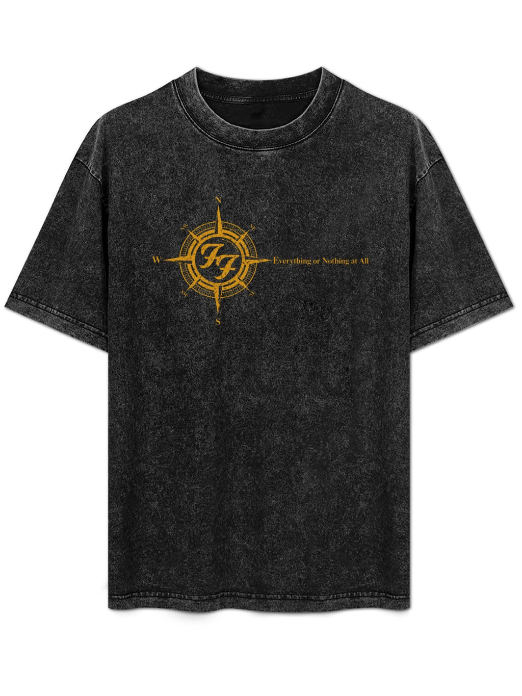 Foo Fighters Everything or Nothing at All Compass Graphic T-Shirt