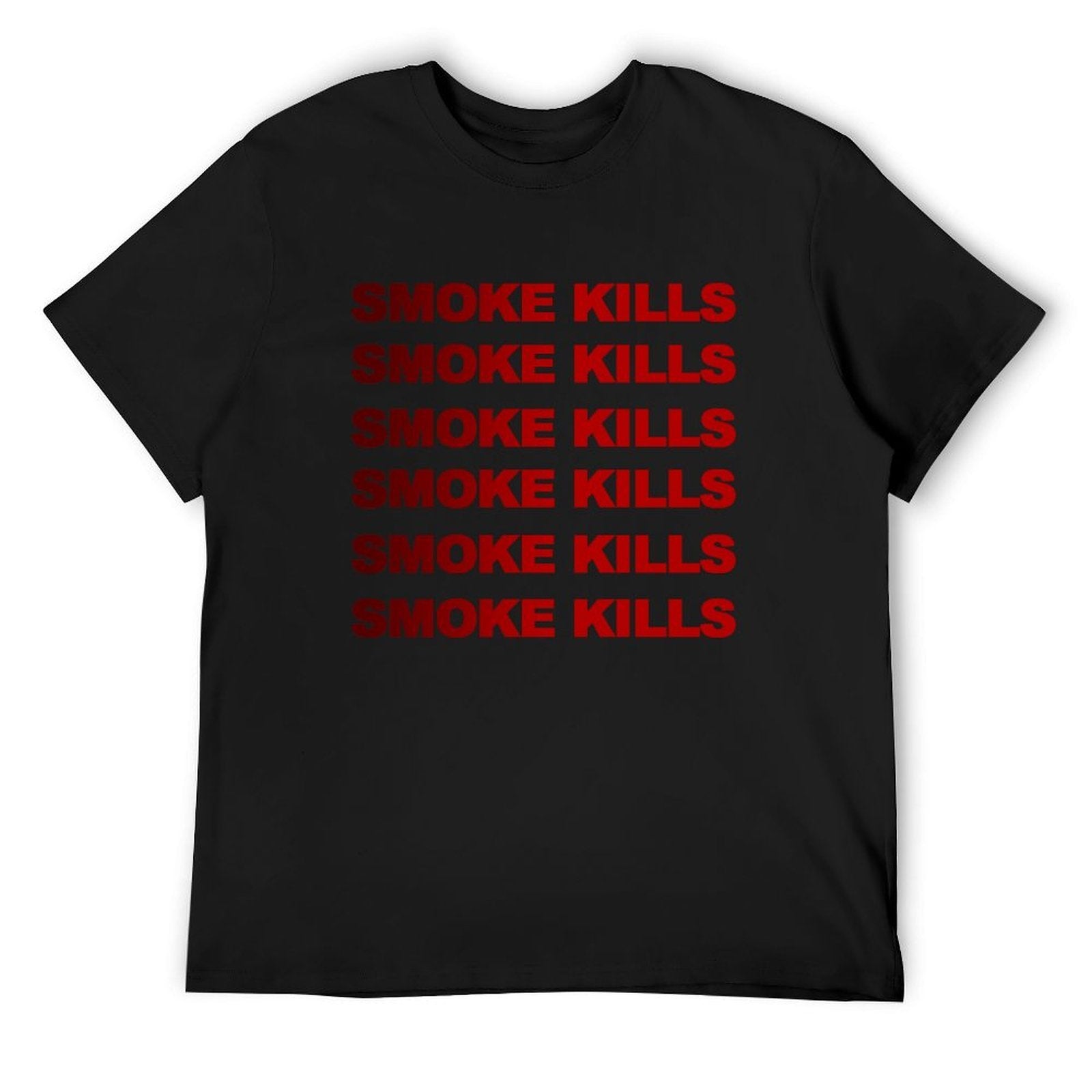Smoke Kills Graphic Black T-Shirt Main image