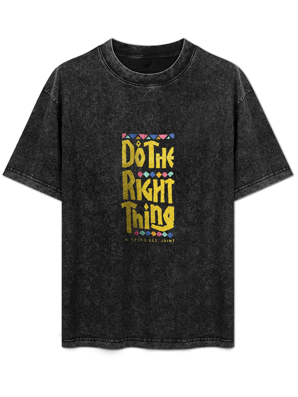 Do The Right Thing Graphic Washed T-Shirt