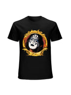KISS Space Ace Portrait Glam Rock T-Shirt