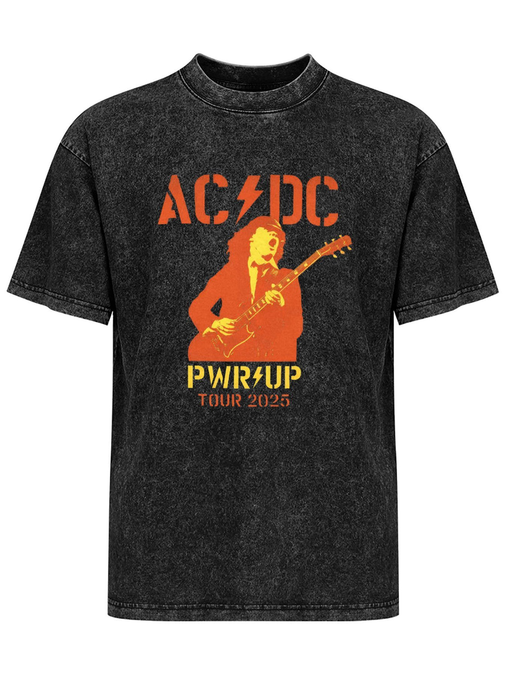 AC/DC PWR UP Tour 2025 Angus Young Graphic T-Shirt