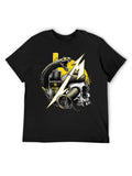Metallica Blackfish Snake Skull Graphic T-Shirt