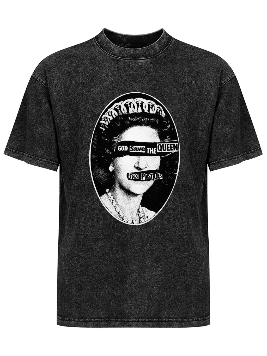 Vintage Washed Sex Pistols God Save the Queen Graphic T-Shirt