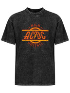 AC/DC High Voltage Vintage Emblem Graphic T-Shirt