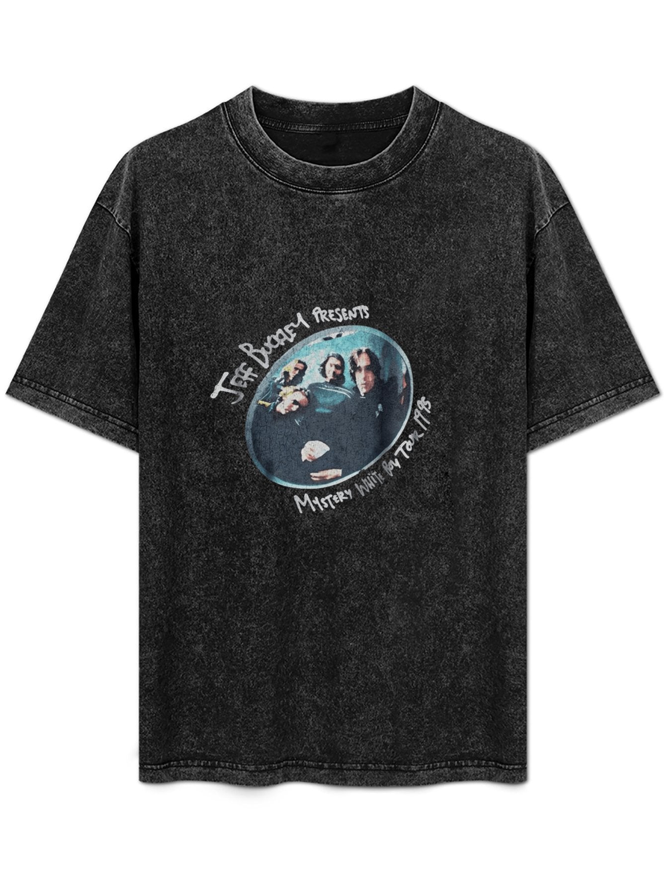 Jeff Buckley Mystery White Boy Tour Graphic Washed T-Shirt