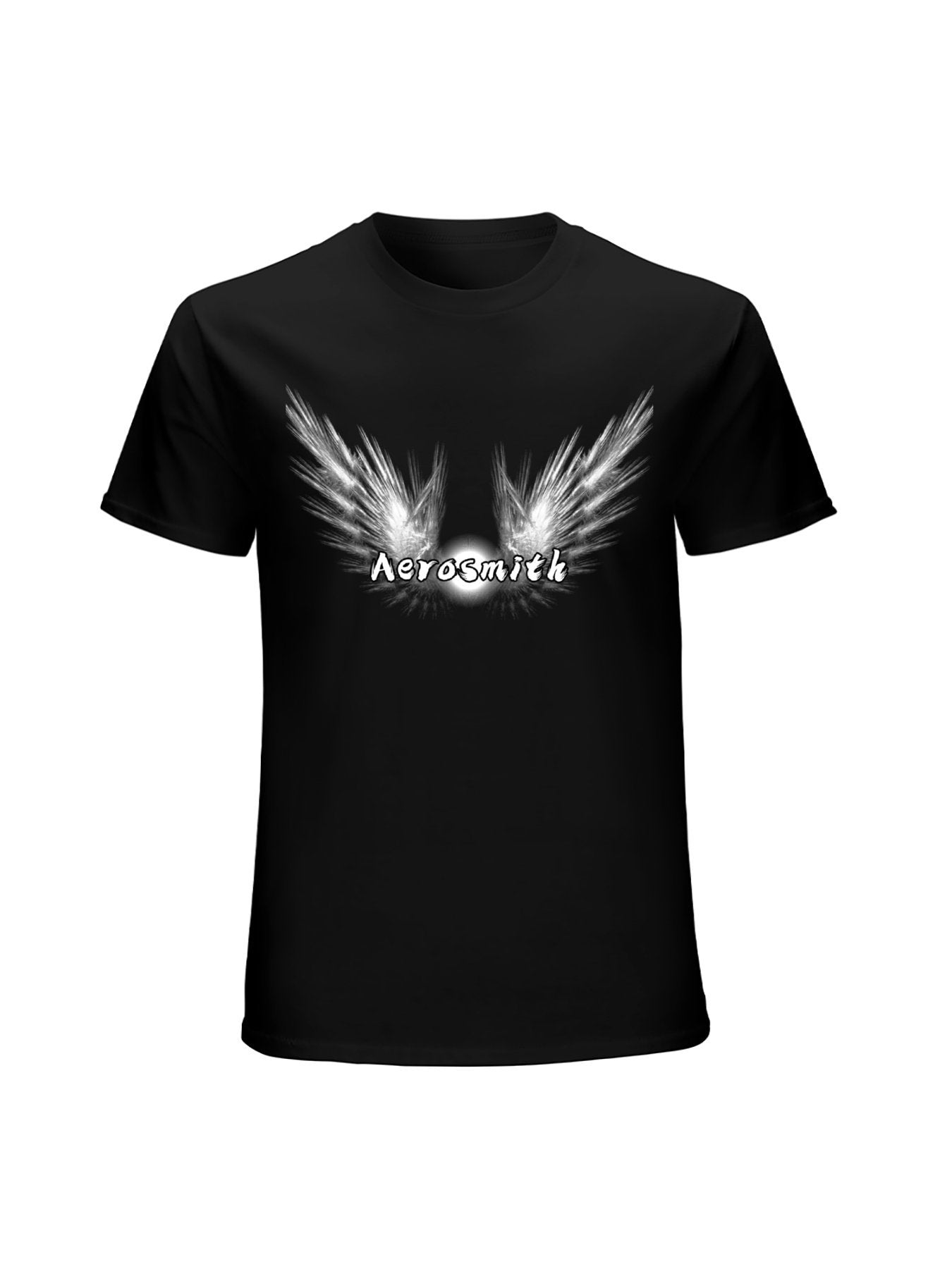 Aerosmith Feather Wing Logo Graphic T-Shirt