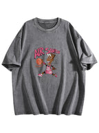 Air Sampson Washed Basketball Graphic T-Shirt