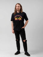 AC/DC High Voltage Horn Logo Graphic T-Shirt