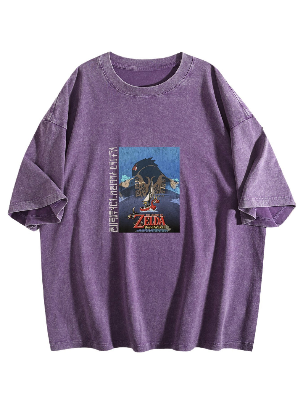 The Legend of Zelda Wind Waker Washed Graphic T-Shirt