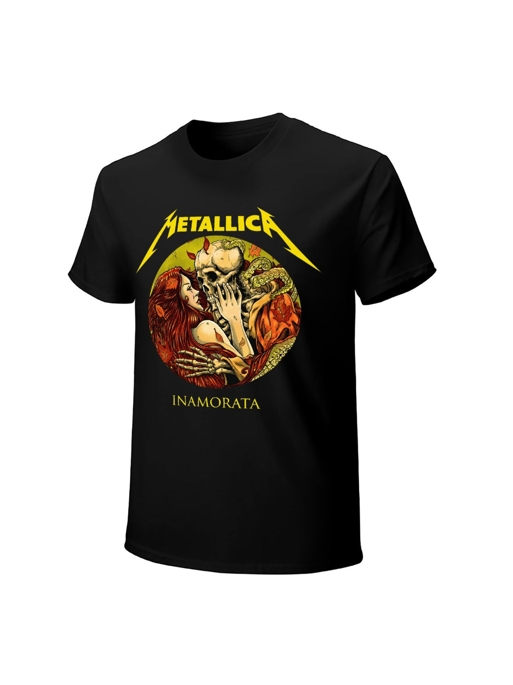 Metallica Inamorata Skull Romance Graphic T-Shirt