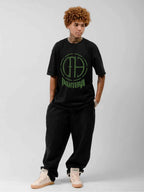 Pantera Green Emblem Logo Graphic T-Shirt