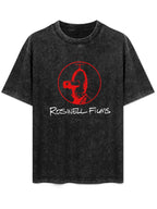 Roswell Films Red Camera Portrait Graphic T-Shirt