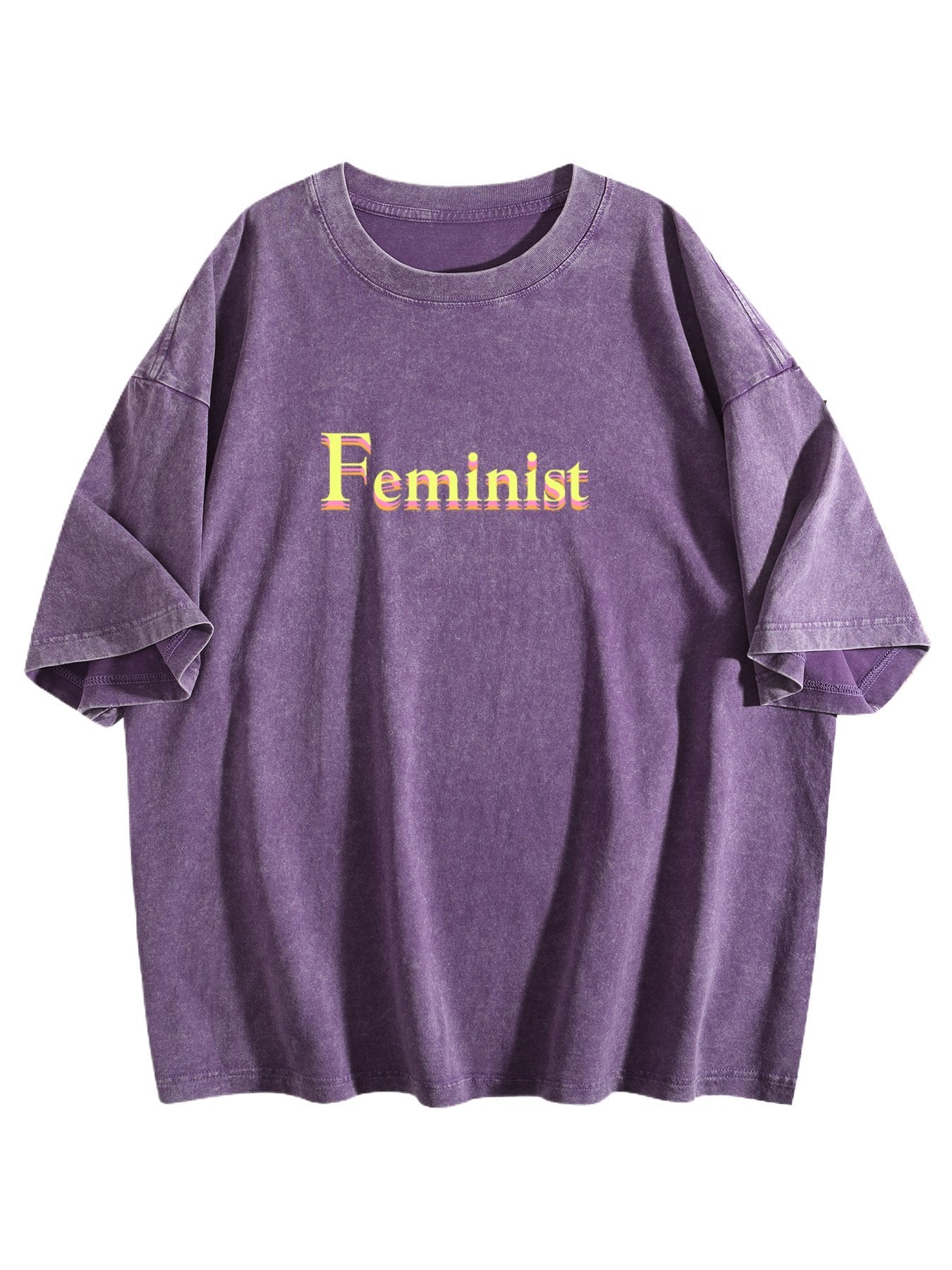 Feminist Graphic Washed T-Shirt
