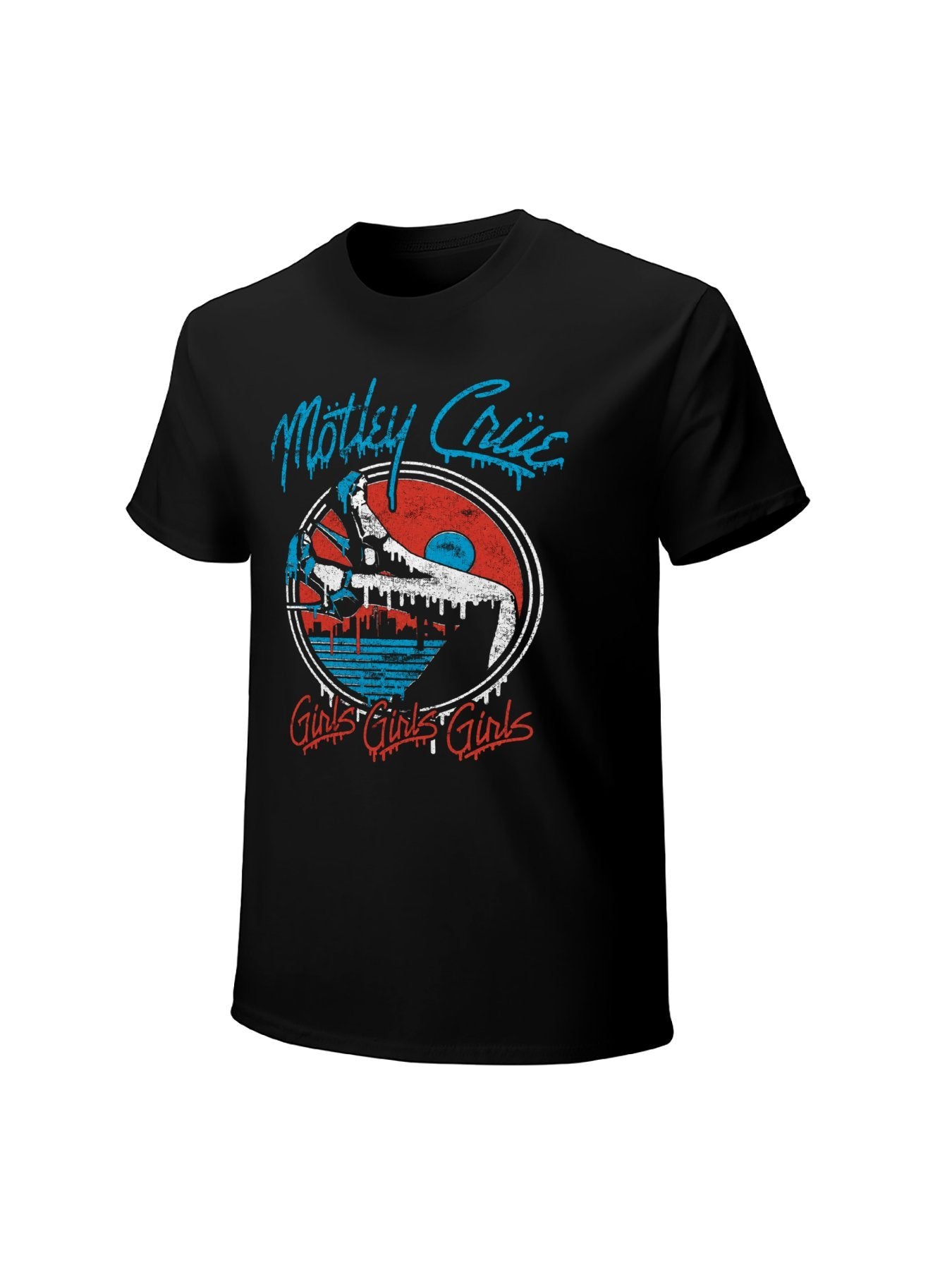 Mötley Crüe Girls Girls Girls High Heel Graphic T-Shirt