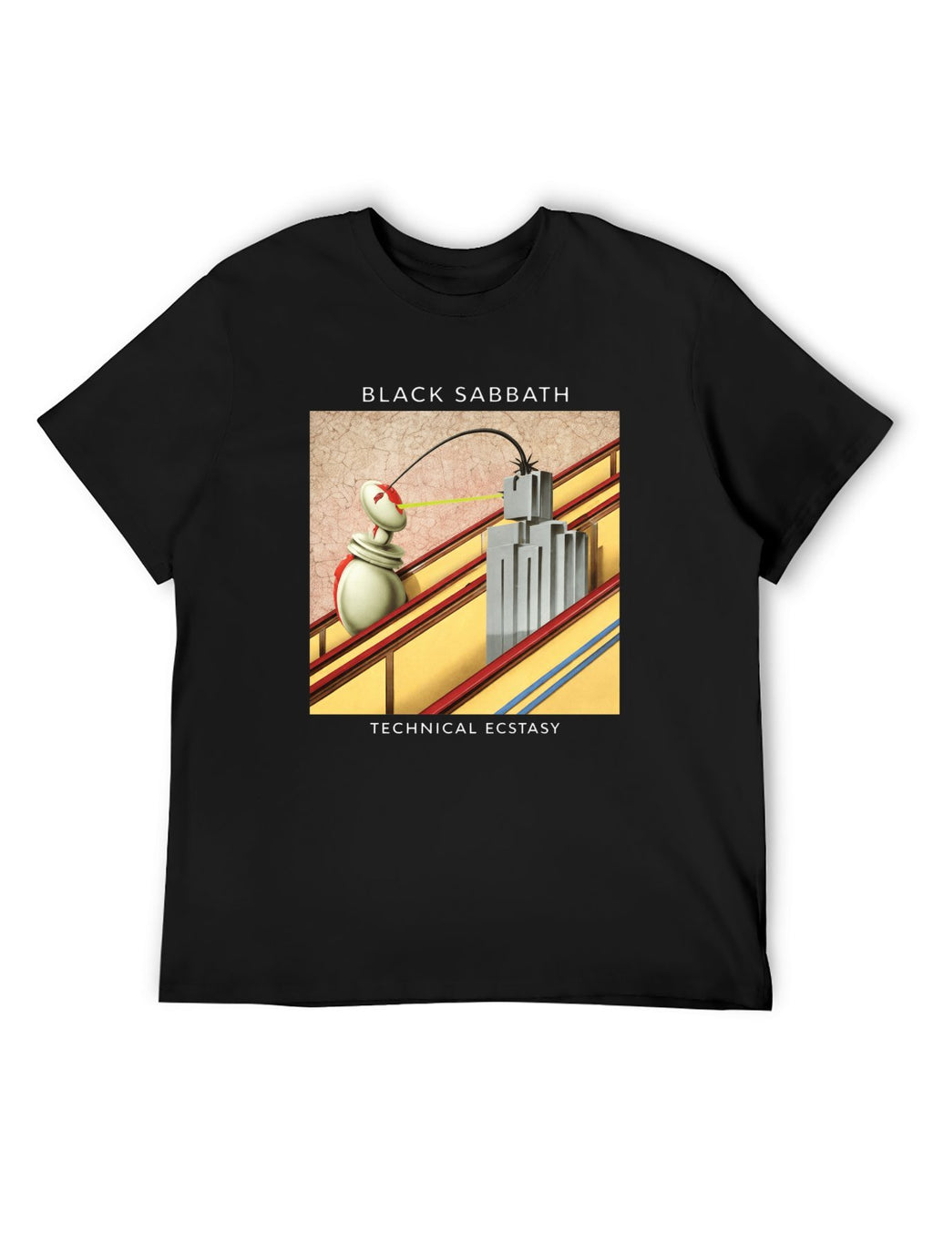 Black Sabbath Technical Ecstasy Album Cover T-Shirt