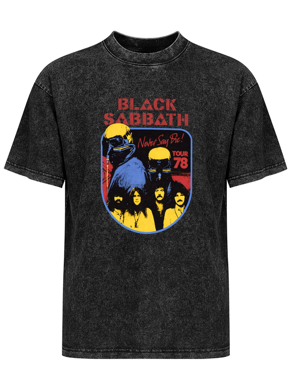 Black Sabbath Never Say Die Tour '78 Graphic T-Shirt