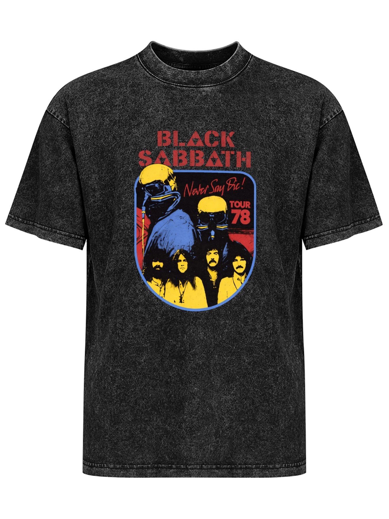 Black Sabbath Never Say Die Tour '78 Graphic T-Shirt