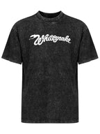 Vintage Washed Whitesnake Logo Graphic T-Shirt