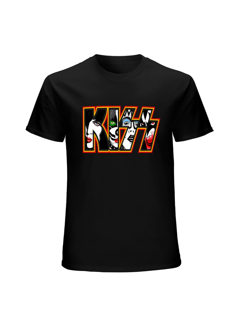 KISS Iconic Face Panel T-Shirt