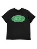 AC/DC Green Shamrock Logo St. Patrick’s Day T-Shirt