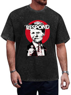 Pearl Jam Respond Portrait Graphic T-Shirt