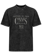 Cannes Film Festival 92 Graphic Washed T-Shirt
