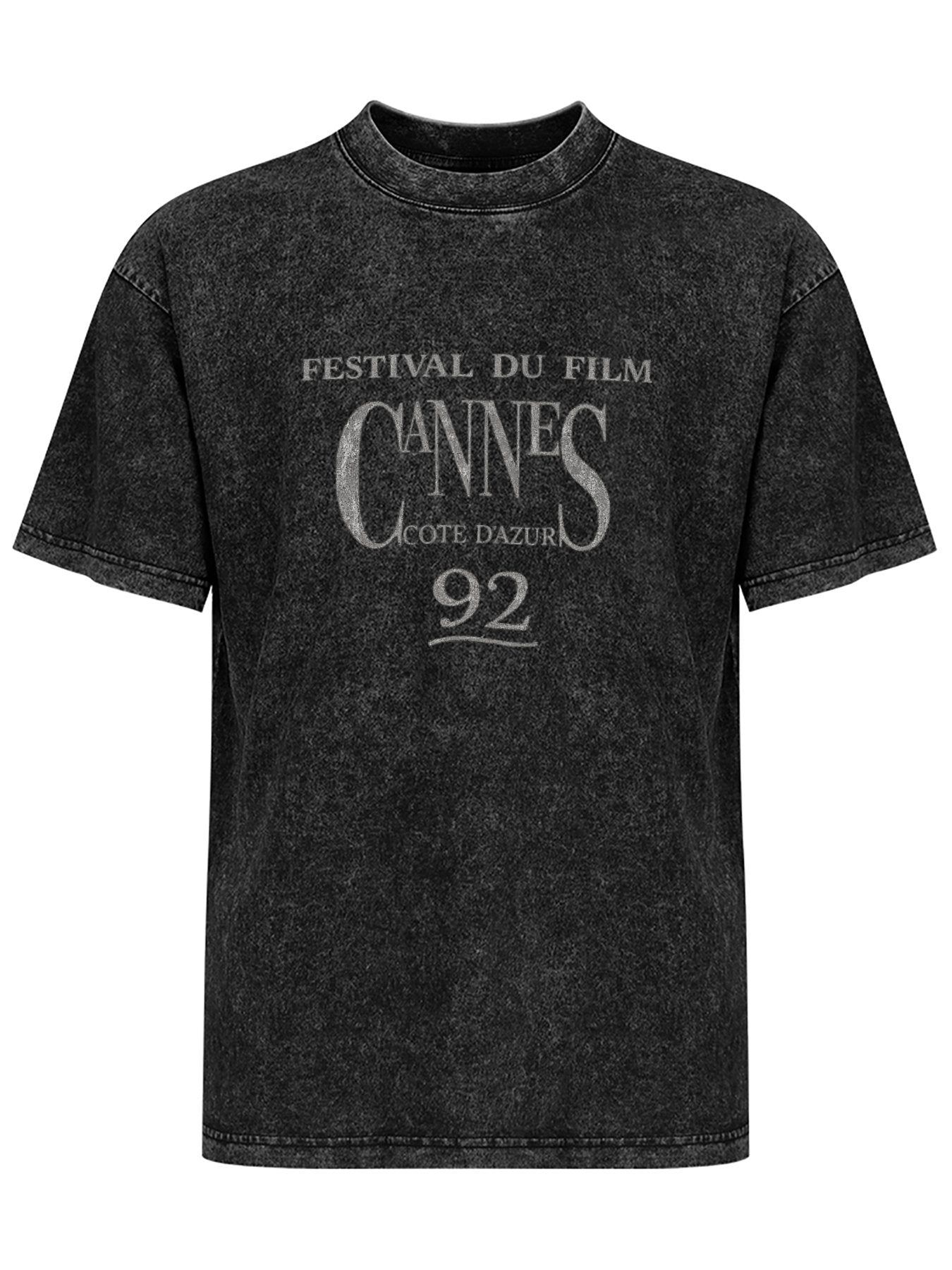 Cannes Film Festival 92 Graphic Washed T-Shirt