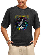 Grateful Dead Cosmic Steal Your Face Graphic T-Shirt