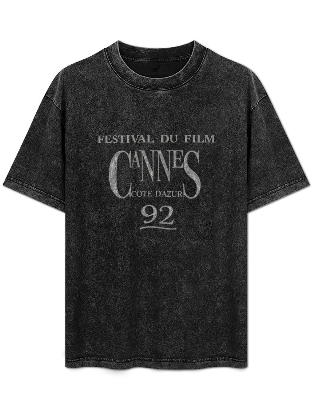 Cannes Film Festival 92 Graphic Washed T-Shirt
