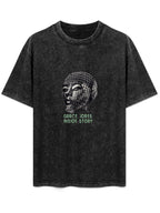 Grace Jones Inside Story Graphic Washed T-Shirt