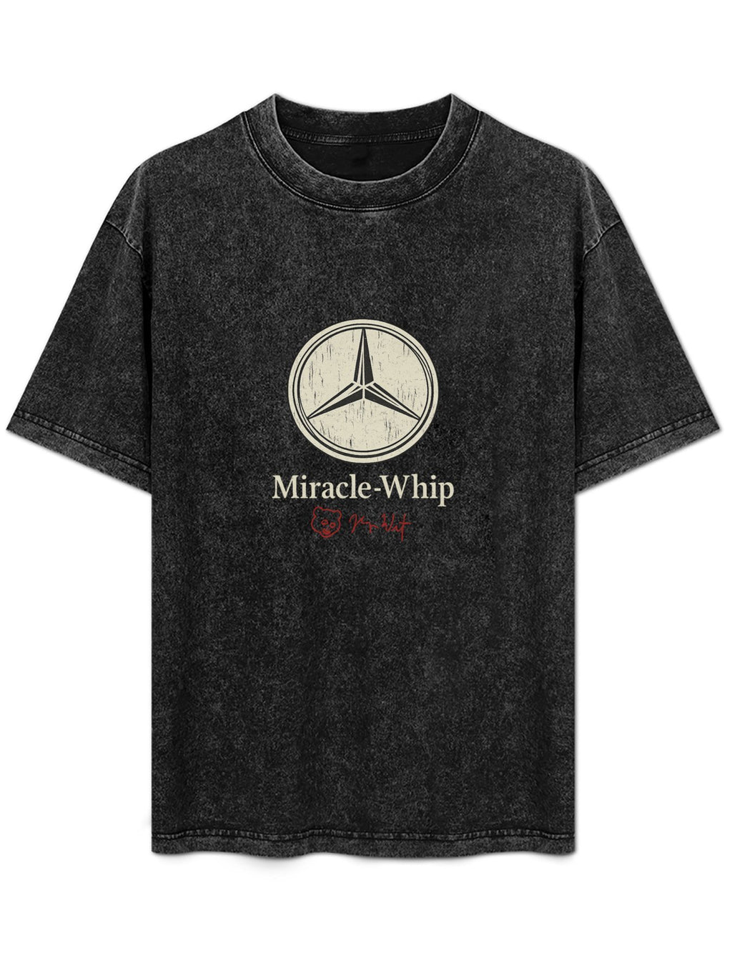Miracle Whip Star Logo Graphic Washed T-Shirt