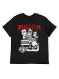 Blink-182 Cartoon Van Ride Punk Sketch Artwork T-Shirt