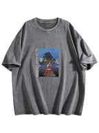 The Legend of Zelda Wind Waker Washed Graphic T-Shirt
