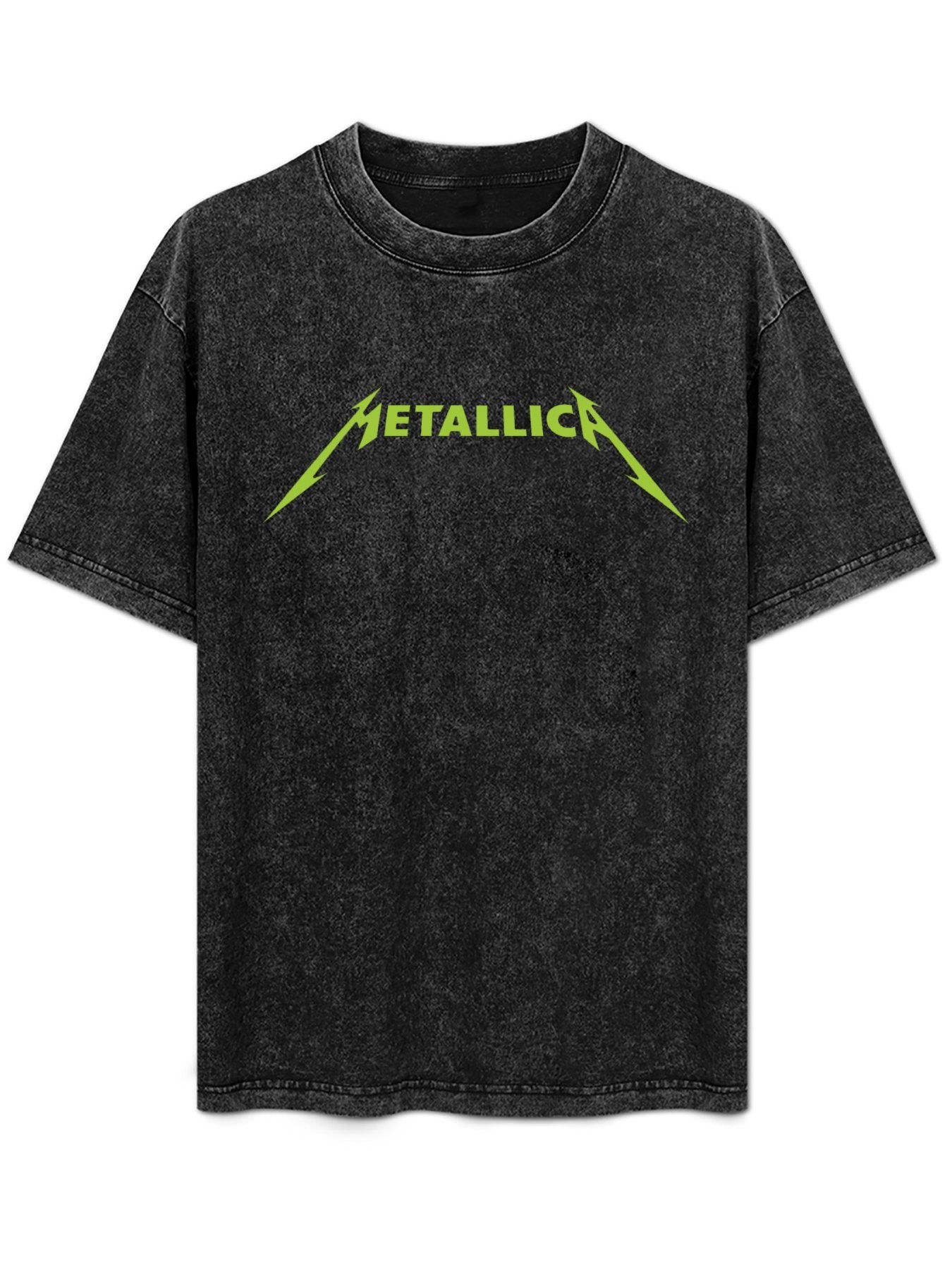 Metallica Green Logo Graphic T-Shirt