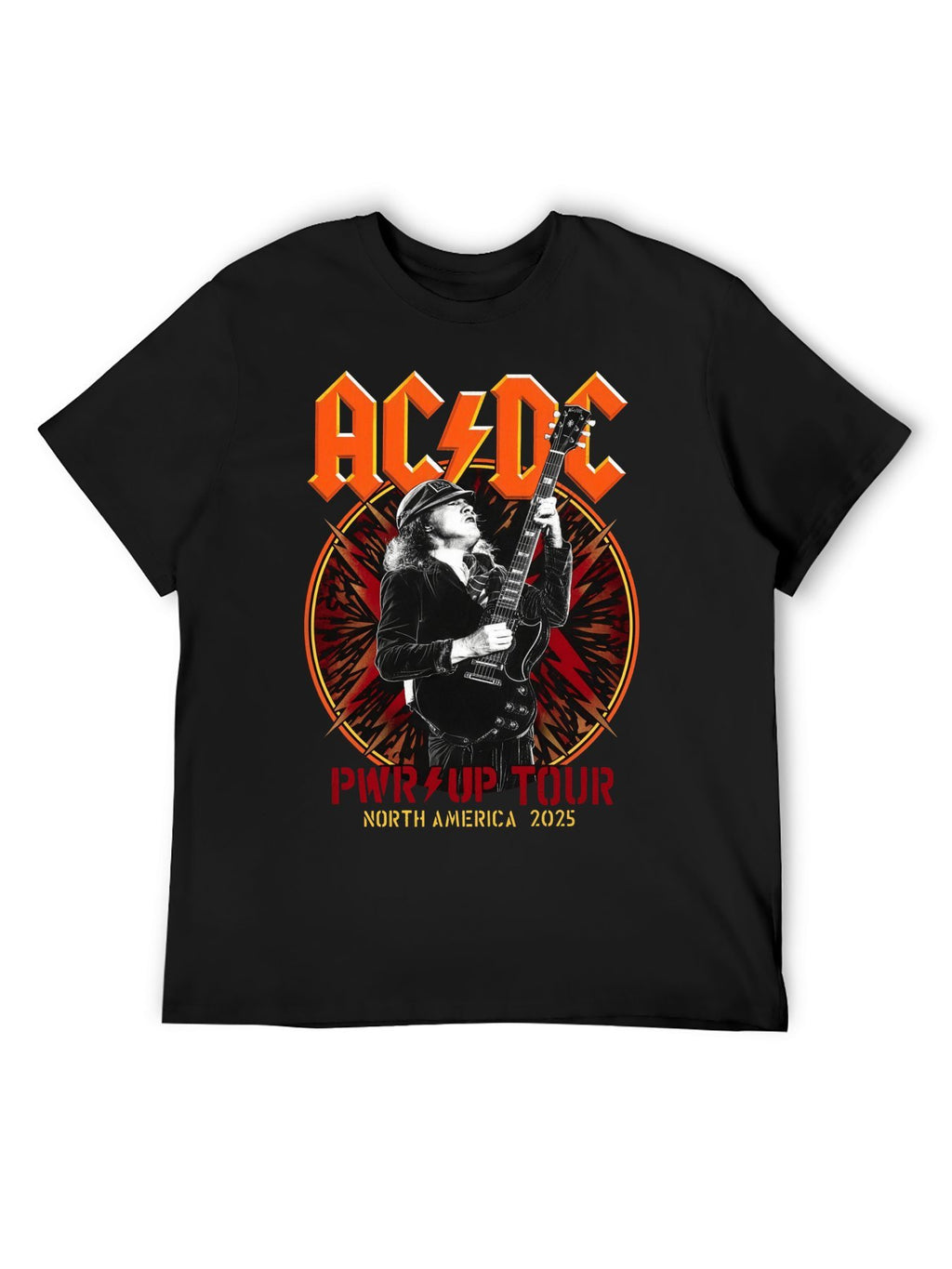 AC/DC PWR UP Tour Guitarist Graphic T-Shirt