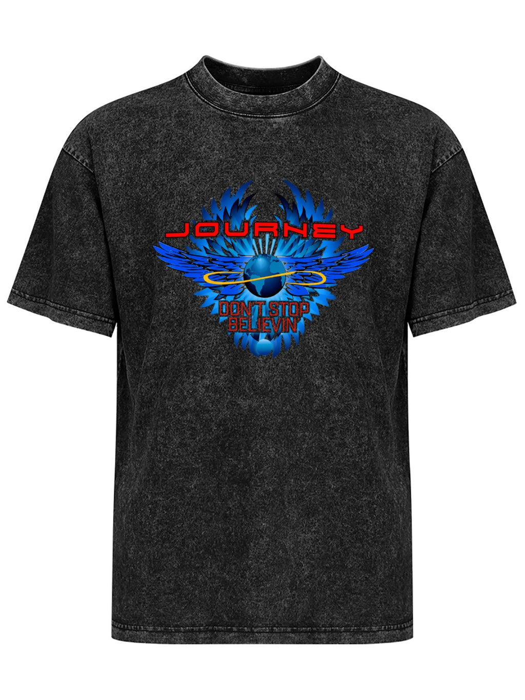 Vintage Washed Journey Don't Stop Believin' Graphic T-Shirt