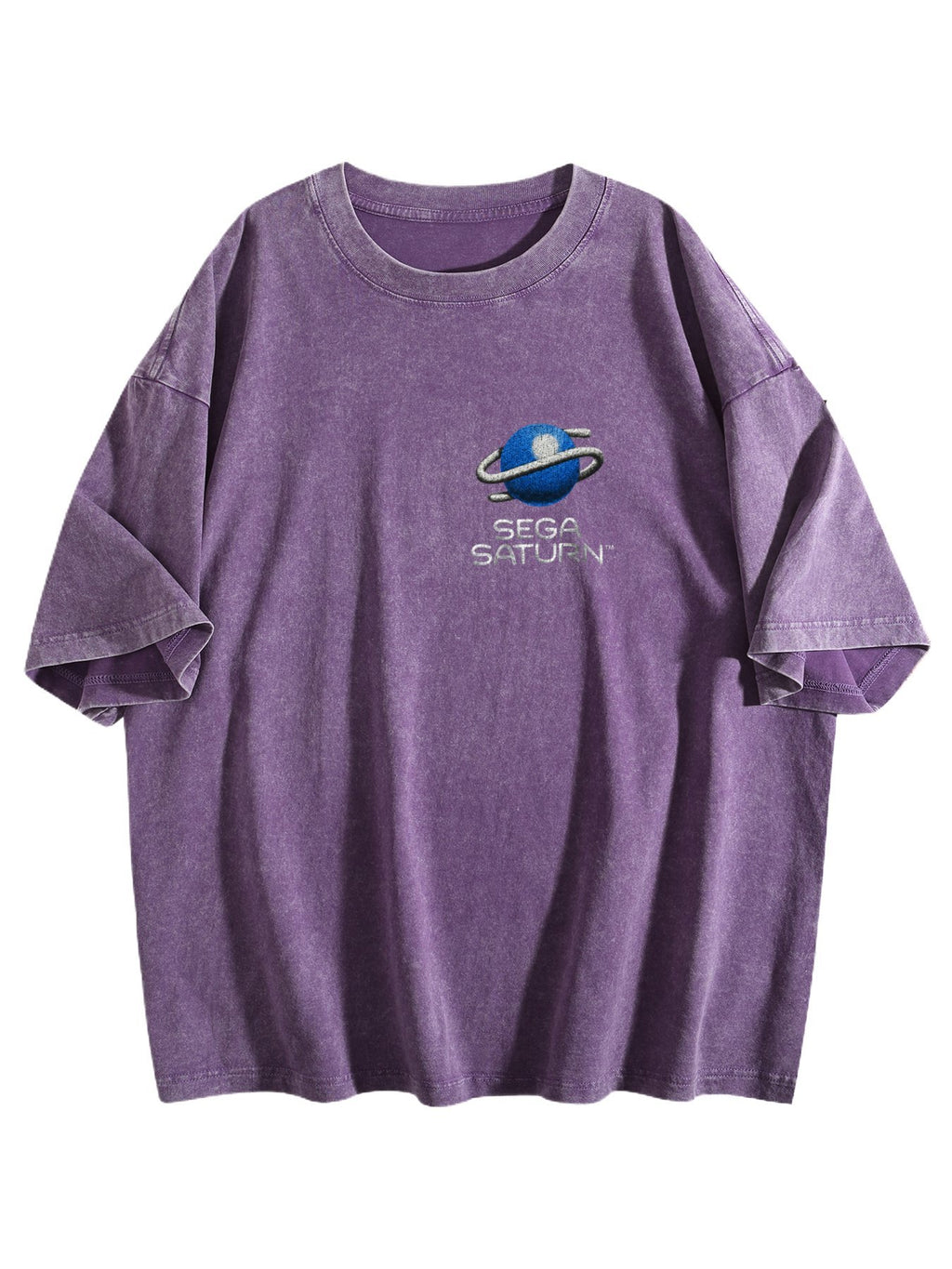 Sega Saturn Planet Logo Graphic Washed T-Shirt