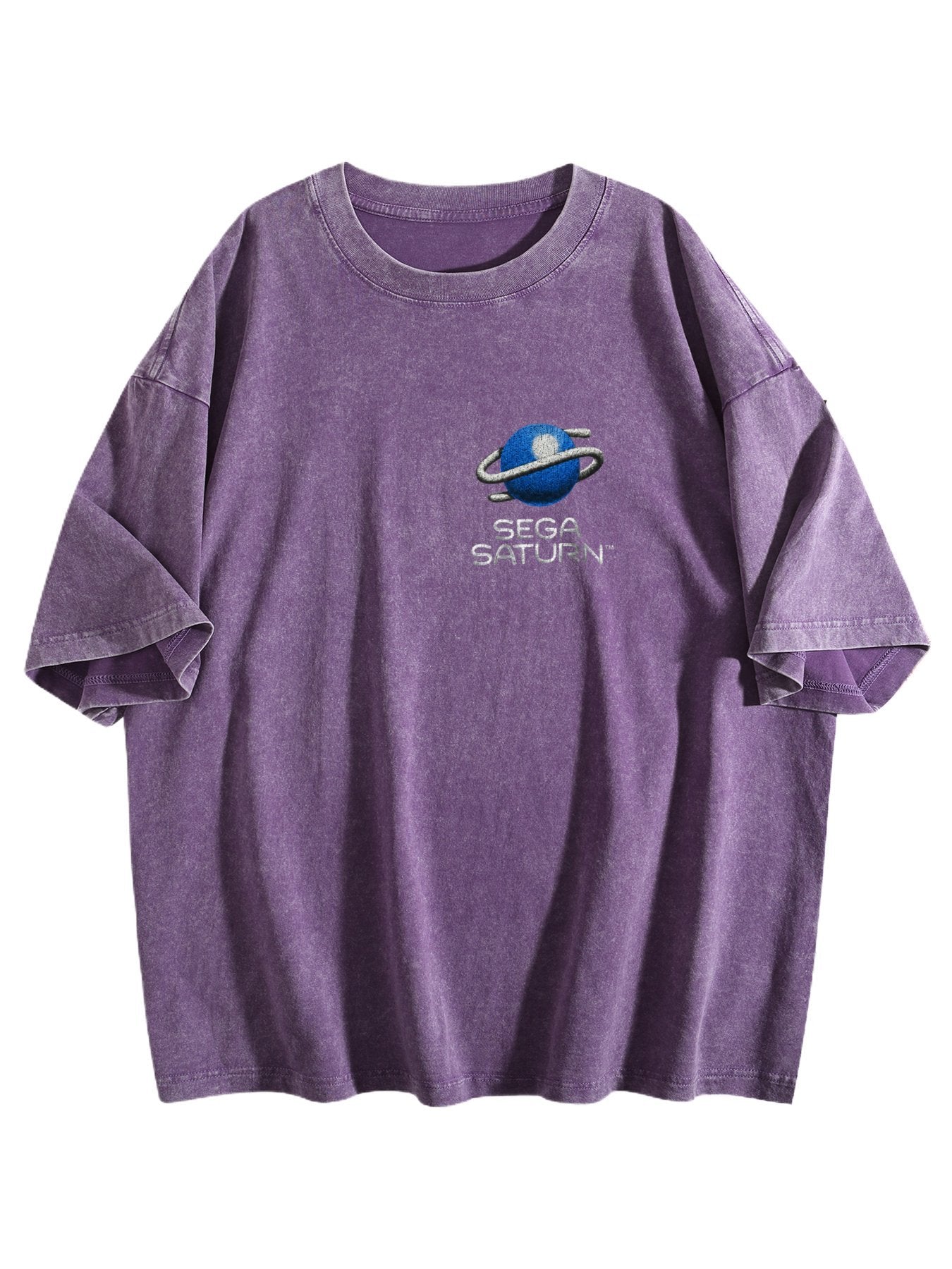 Sega Saturn Planet Logo Graphic Washed T-Shirt