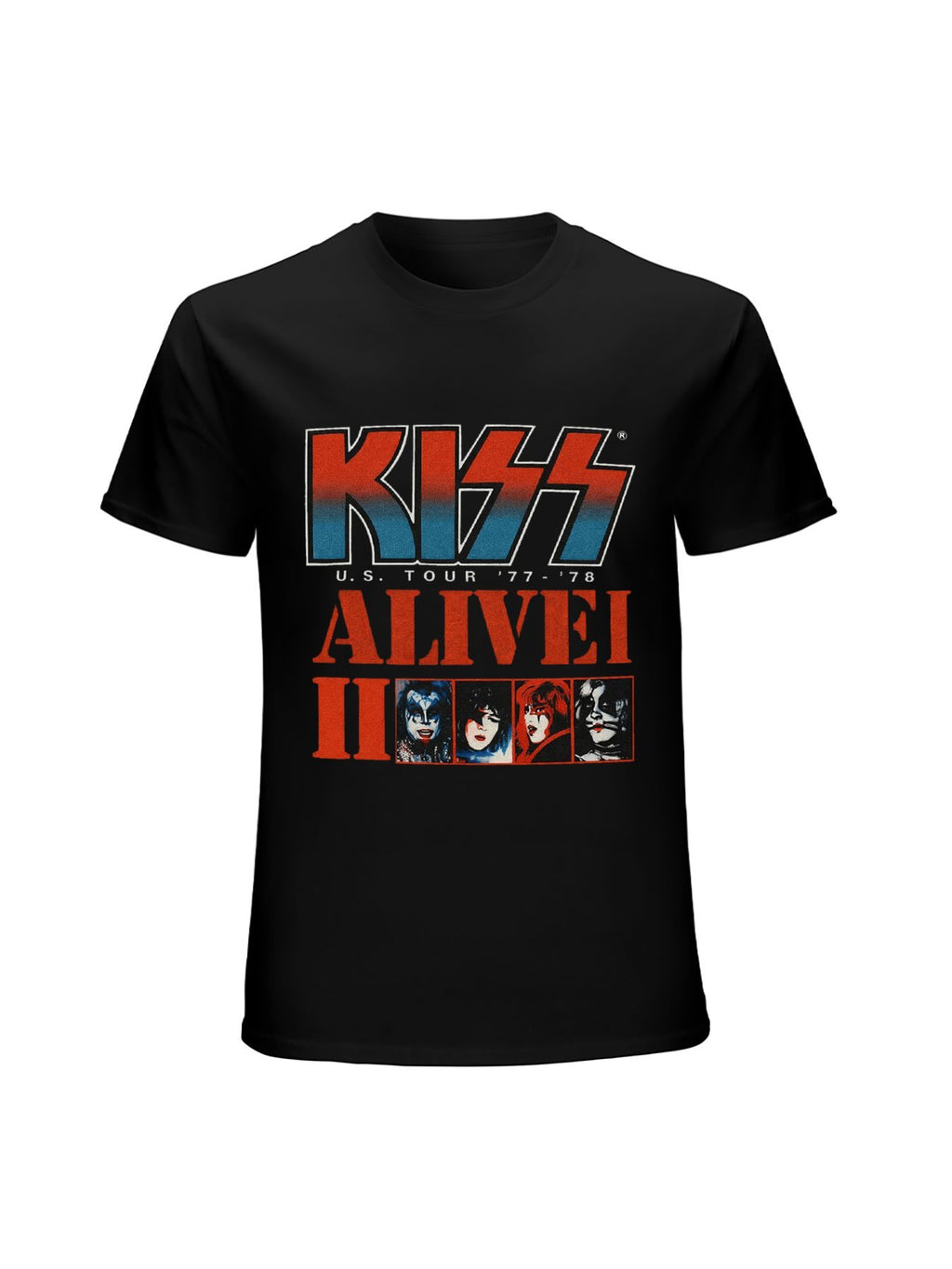 KISS Alive II U.S. Tour ’77–’78 Graphic T-Shirt