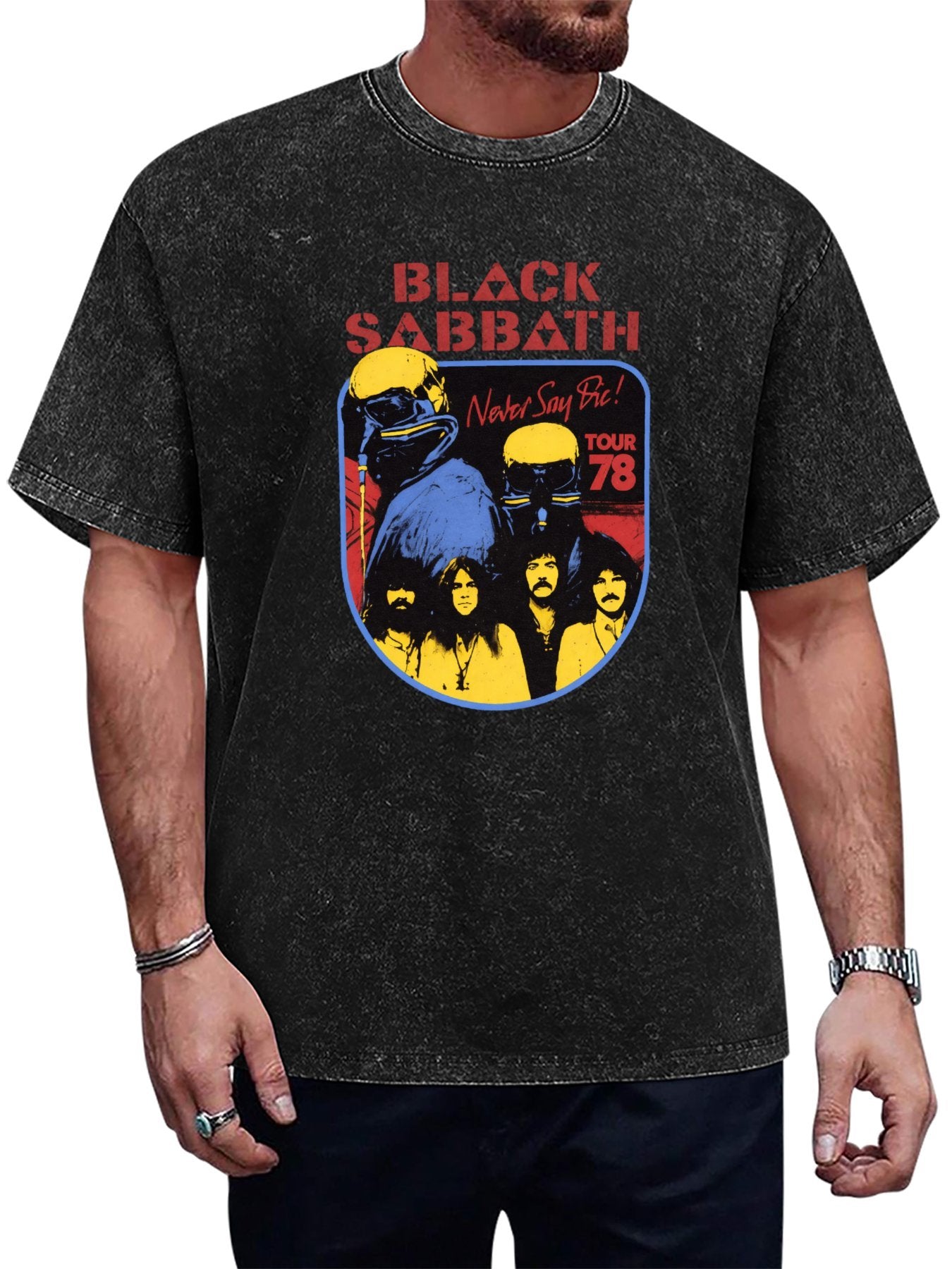 Black Sabbath Never Say Die Tour '78 Graphic T-Shirt Main image