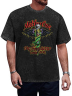 Mötley Crüe Dr. Feelgood World Tour Graphic T-Shirt
