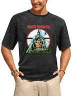 Iron Maiden Aces High Pilot Eddie Graphic T-Shirt