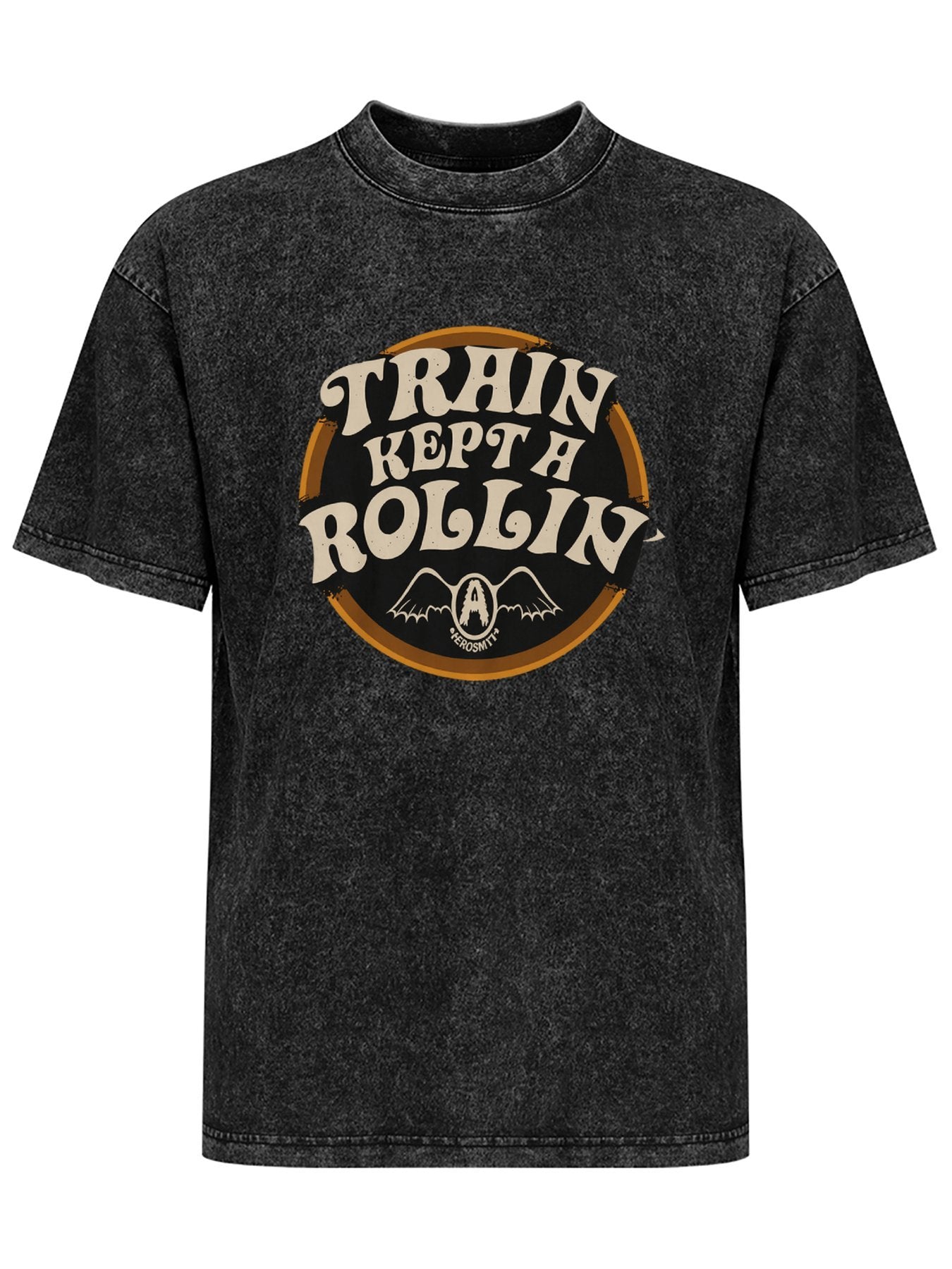 Aerosmith Train Kept A-Rollin’ Graphic T-Shirt