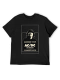 AC/DC Summer Tour Band Portrait Vintage Rock T-Shirt
