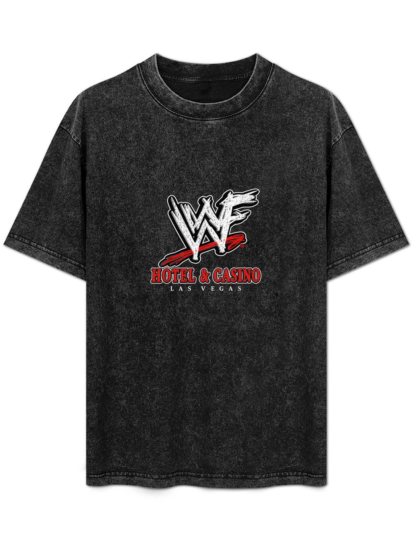 WWF Hotel & Casino Las Vegas Graphic Washed T-Shirt
