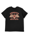 Aerosmith Winged Emblem Boston 1970 Vintage Graphic T-Shirt