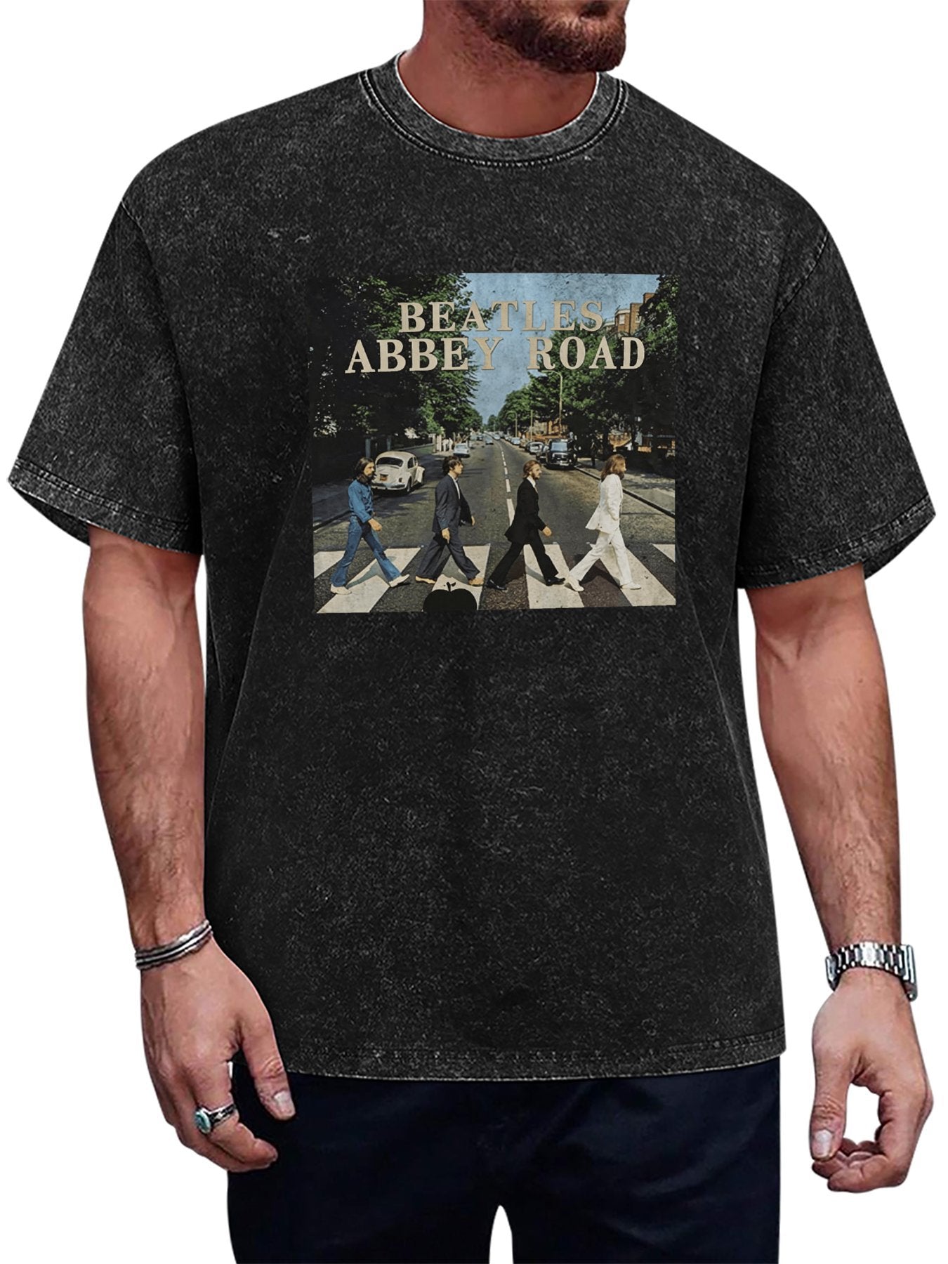 The Beatles Abbey Road Album Cover Graphic T-Shirt Main image