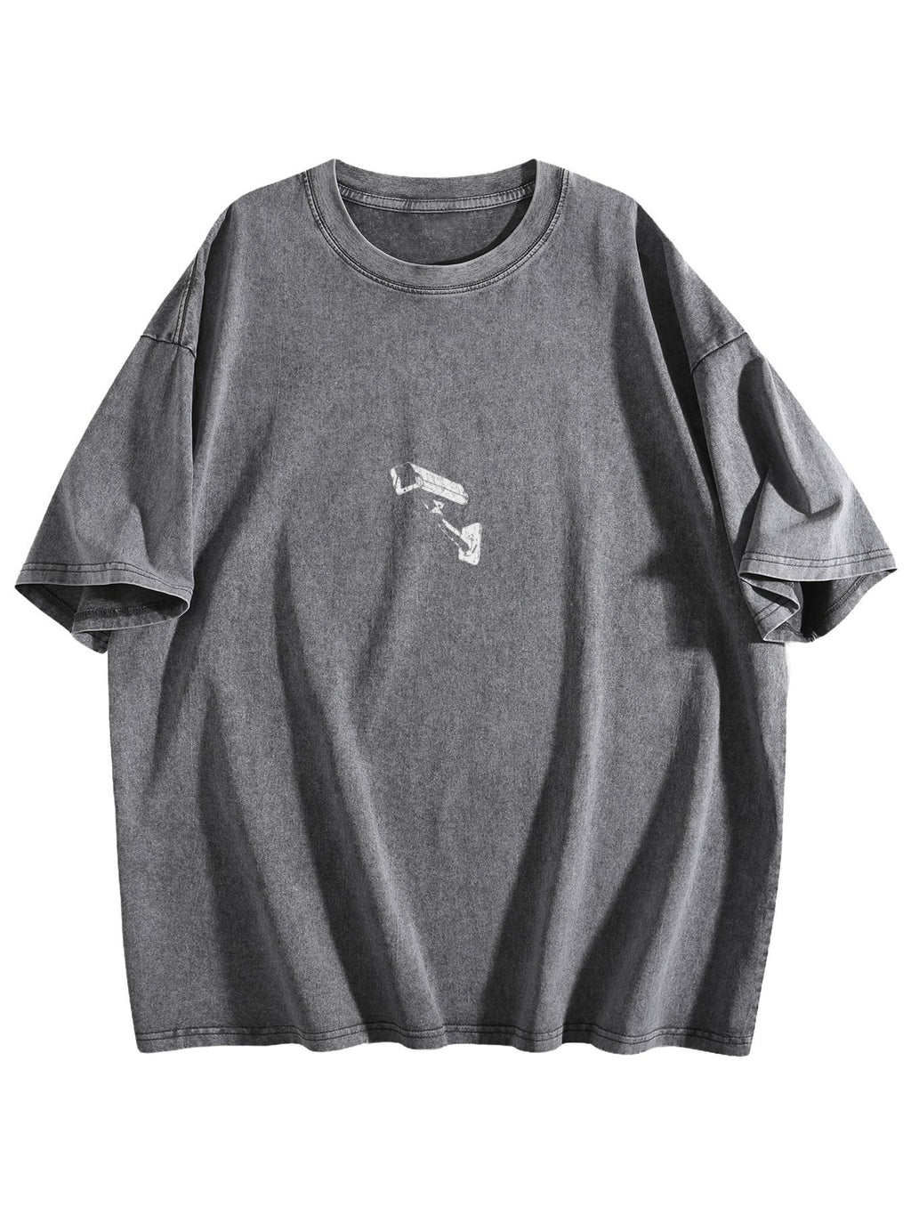 Security Camera Washed Graphic T-Shirt